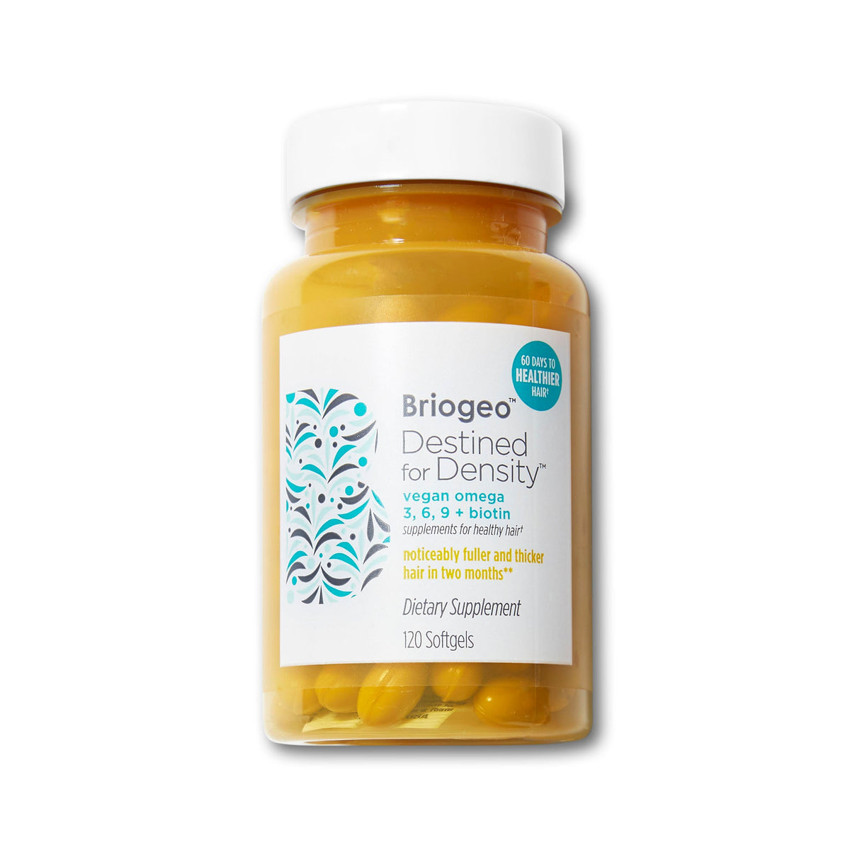 Destined for Density™ Vegan Omega 3, 6, 9 + Biotin Supplements for Healthy Hair† - Briogeo