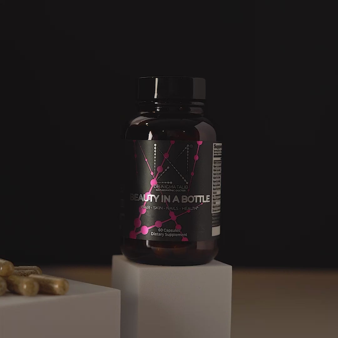 This 'Beauty in a Bottle' food supplement contains 20 powerful ingredients to boost your hair, skin and nails.