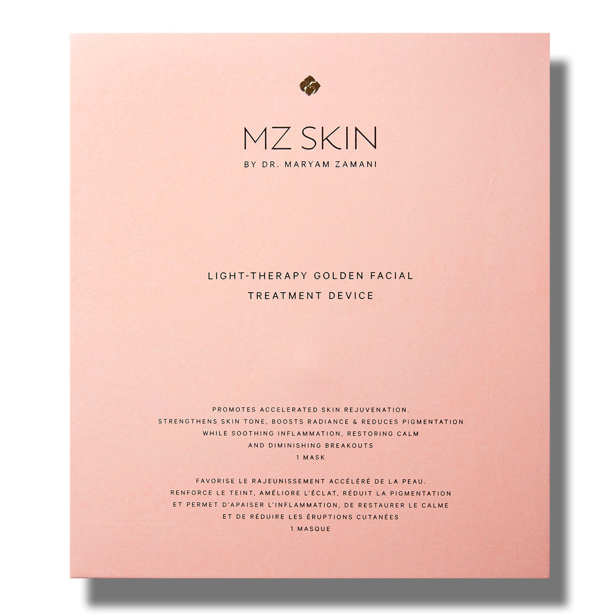 LIGHT THERAPY GOLDEN FACIAL TREATMENT DEVICE - MZ Skin