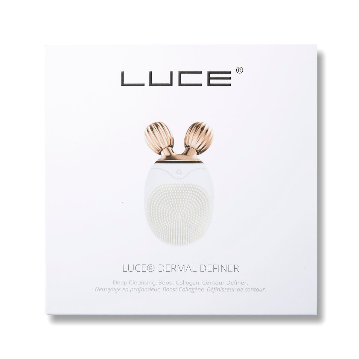 LUCE Dermal Definer, Anti-Aging Facial Cleansing + Roller - LUCE Beauty