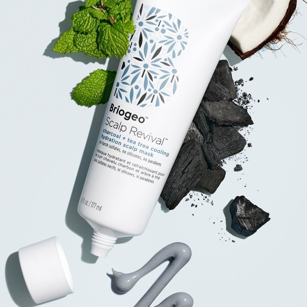 Scalp Revival™ Charcoal + Tea Tree Cooling Hydration Scalp Mask - Briogeo